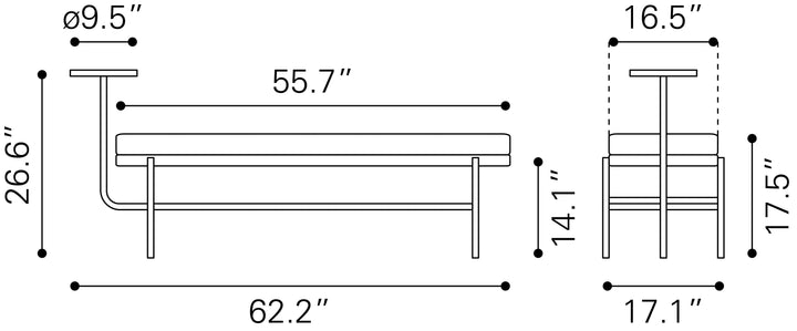 Ploce Bench