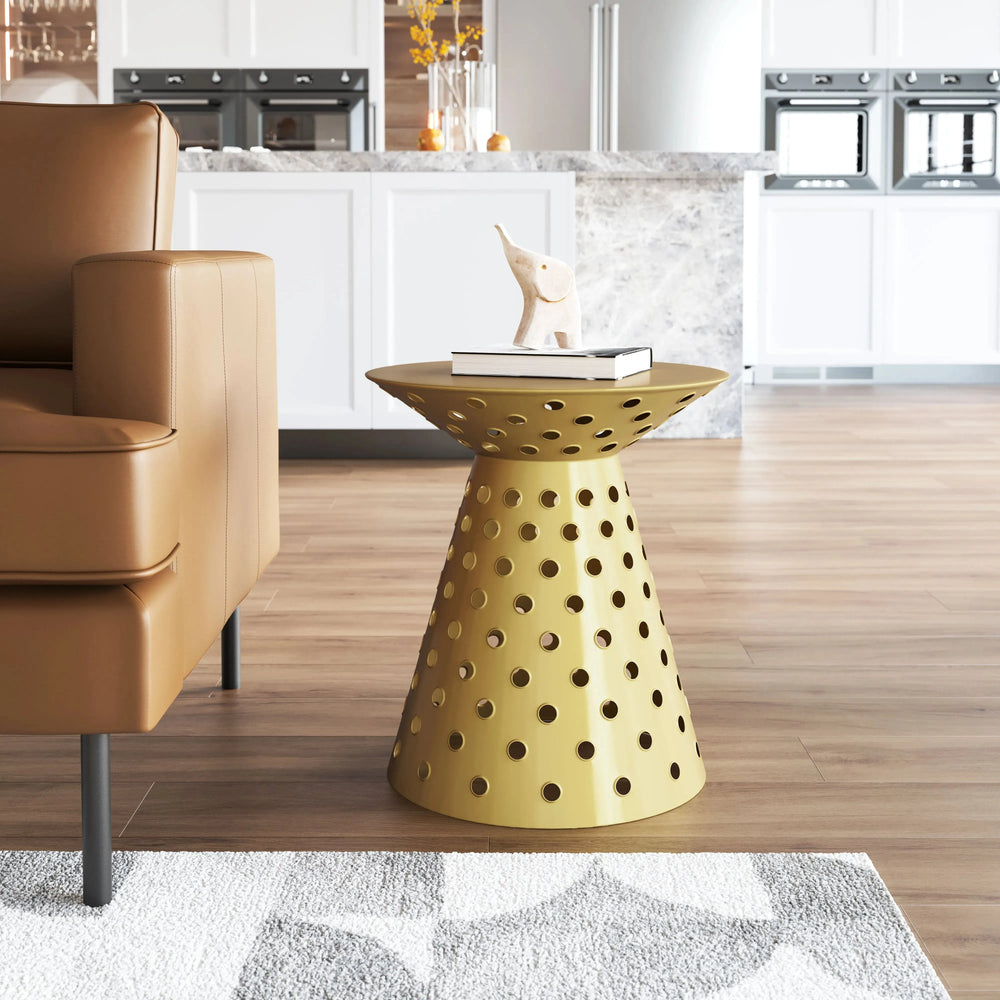 Proton Side Table Gold-4