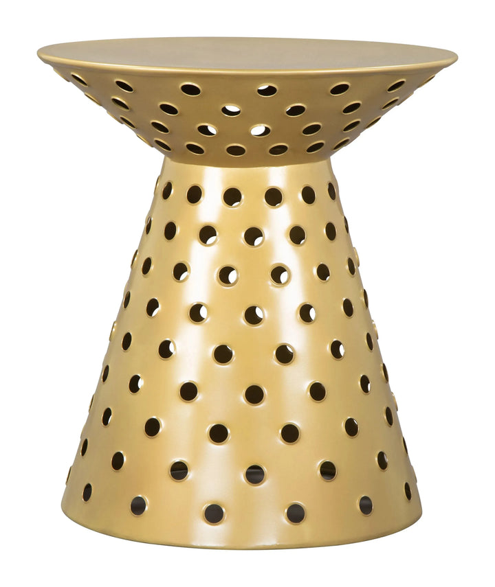 Proton Side Table Gold-7