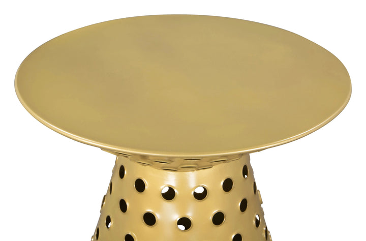 Proton Side Table Gold-8