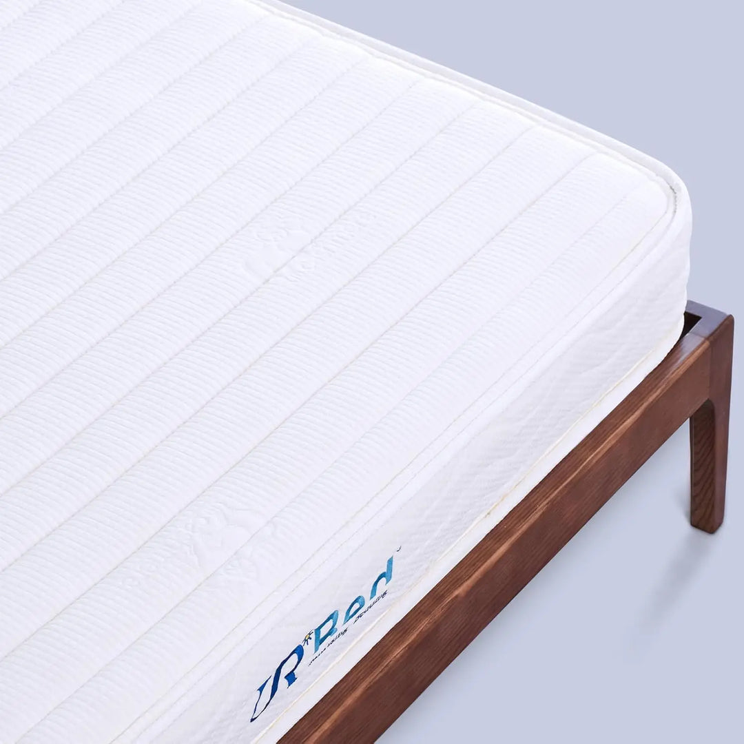 8 inch Twin Natural Latex Mattress Individually Encased Pocket Coil Firm Supportive Naturally Cooling Organic Mattress 120-Night