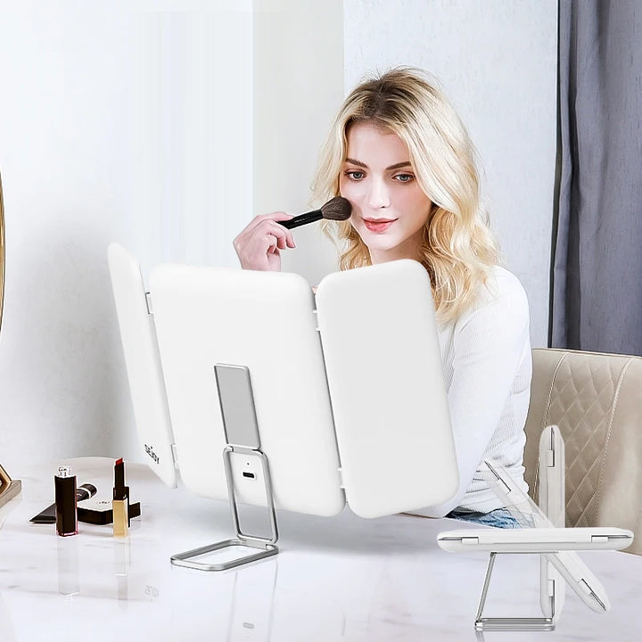 SEJOY Makeup Mirror LED Lights Adjustable, Rechargeable,for Dorm Dressing Fill light Smart Complementary Makeup Mirror