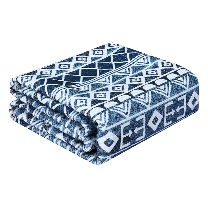 9x12 ft Moroccan Geometric Area Rug,Easy-Cleaning,Non-Shedding,Stain Resistant,Non-Slip,Foldable Indoor Mat for Living Room