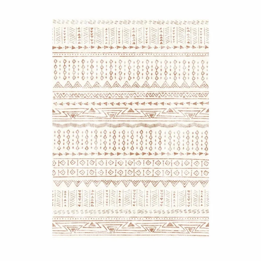 Large Area Rug 6 x 9 ft AntiSkid and TearResistant Floor Mat Modern Beige