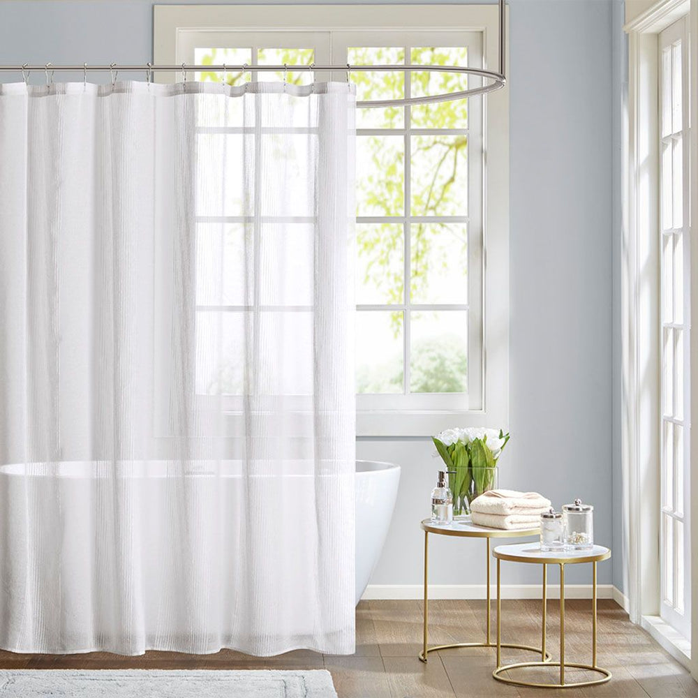 Transparent Bathroom Curtain