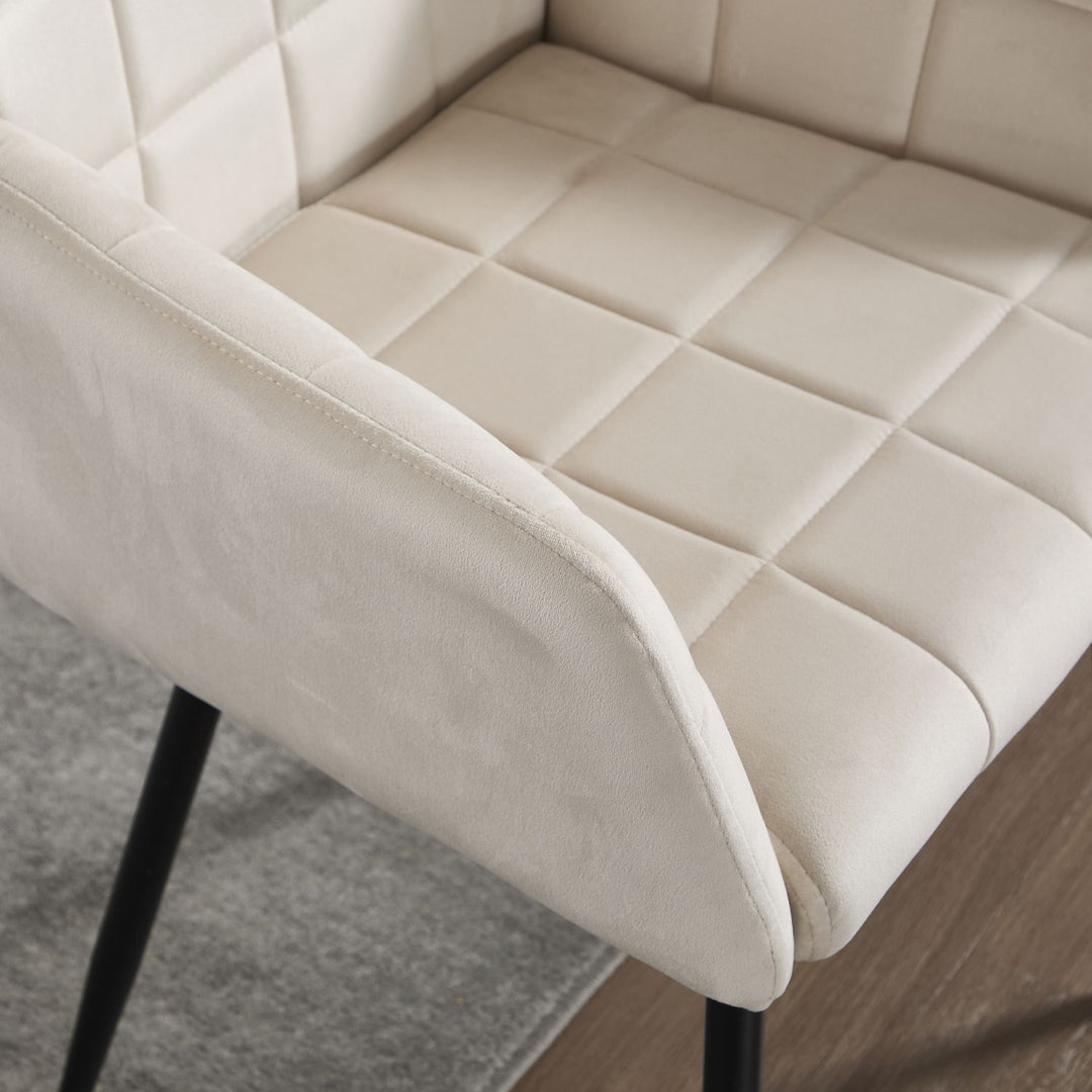 Velvet Dining Chairs Set