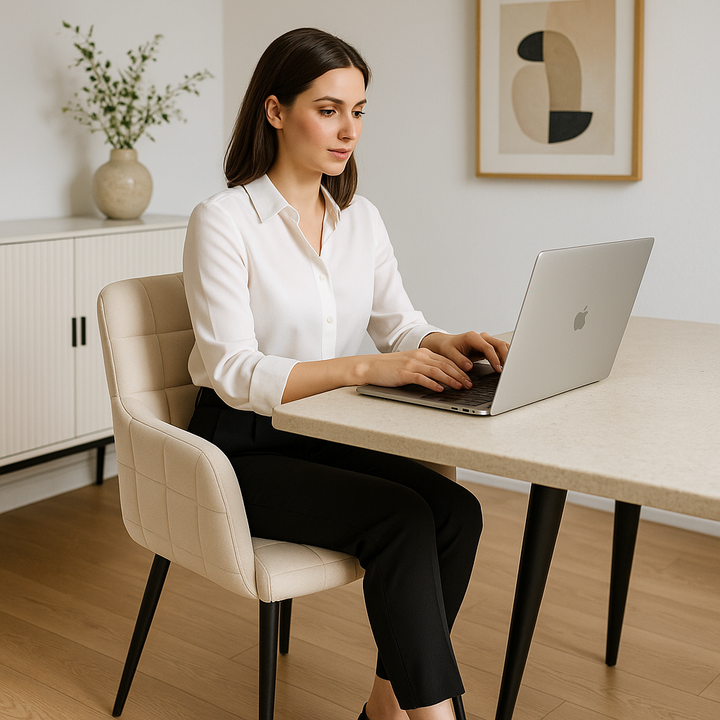 Velvet Dining Chairs Set