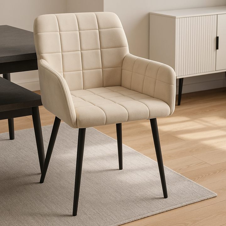 Velvet Dining Chairs Set