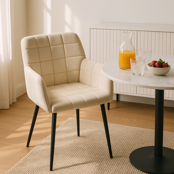 Velvet Dining Chairs Set