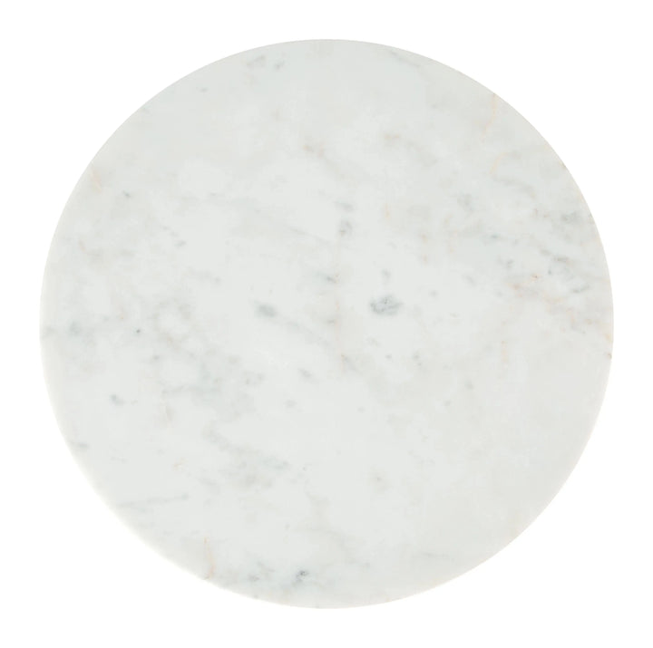 Woozy Side Table White & Black