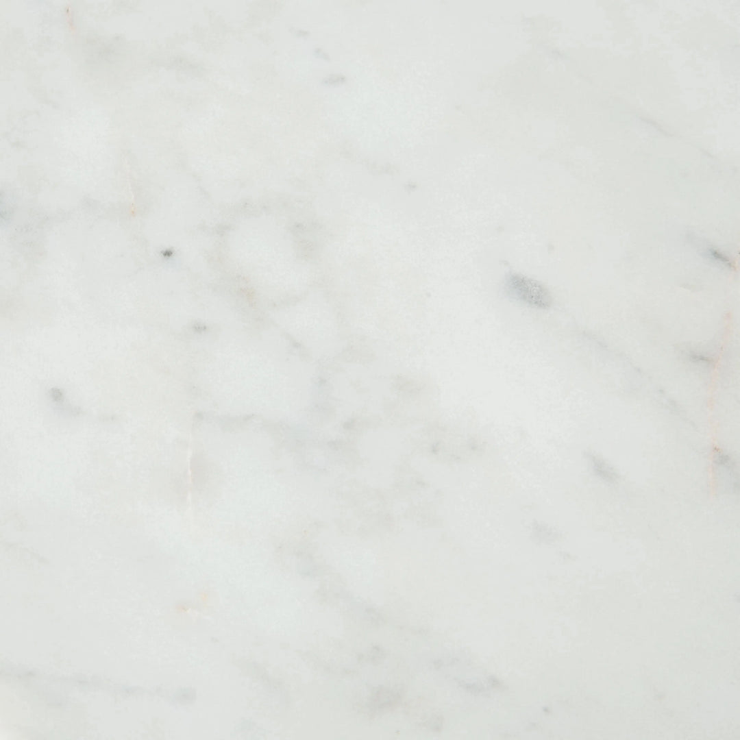 Woozy Side Table White & Black