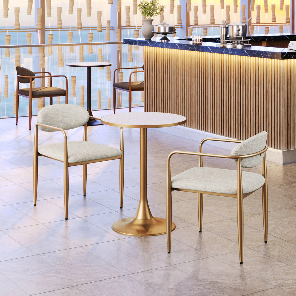 Zens Dining Chair Quill Gray