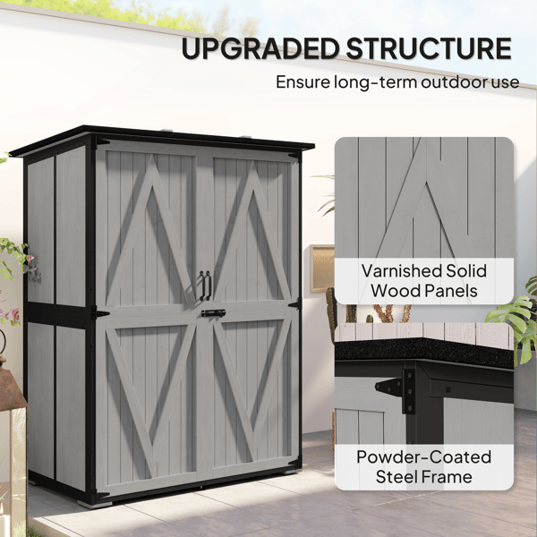 Outdoor Garden Storage Shed Tool House