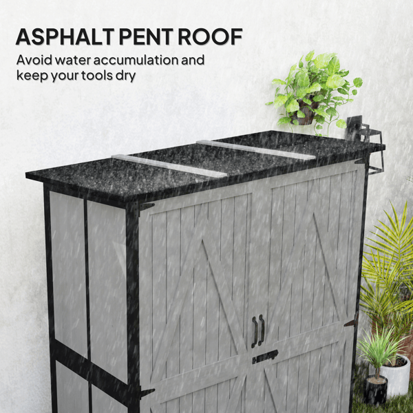 Outdoor Garden Storage Shed Tool House