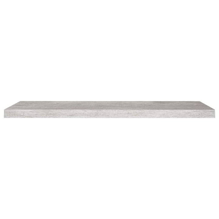 Floating Wall Shelves 4 pcs Concrete Gray 35.4"x9.3"x1.5" MDF