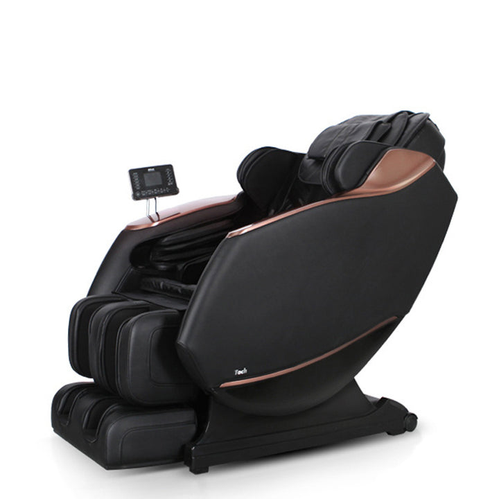 3D Full Body Zero Gravity Shiatsu Electric Massage Chair SL-Track Recliner with Airbag Speaker LCD Touch Screen+Mini Remote Voice Control Back Heat