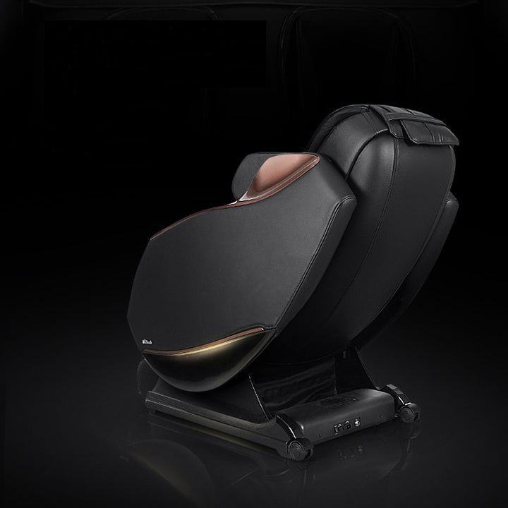 3D Full Body Zero Gravity Shiatsu Electric Massage Chair SL-Track Recliner with Airbag Speaker LCD Touch Screen+Mini Remote Voice Control Back Heat