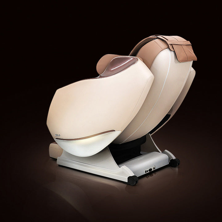 3D Full Body Zero Gravity Shiatsu Electric Massage Chair SL-Track Recliner with Airbag Speaker LCD Touch Screen+Mini Remote Voice Control Back Heat