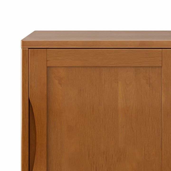 Harper - Low Storage Cabinet - Teak Brown