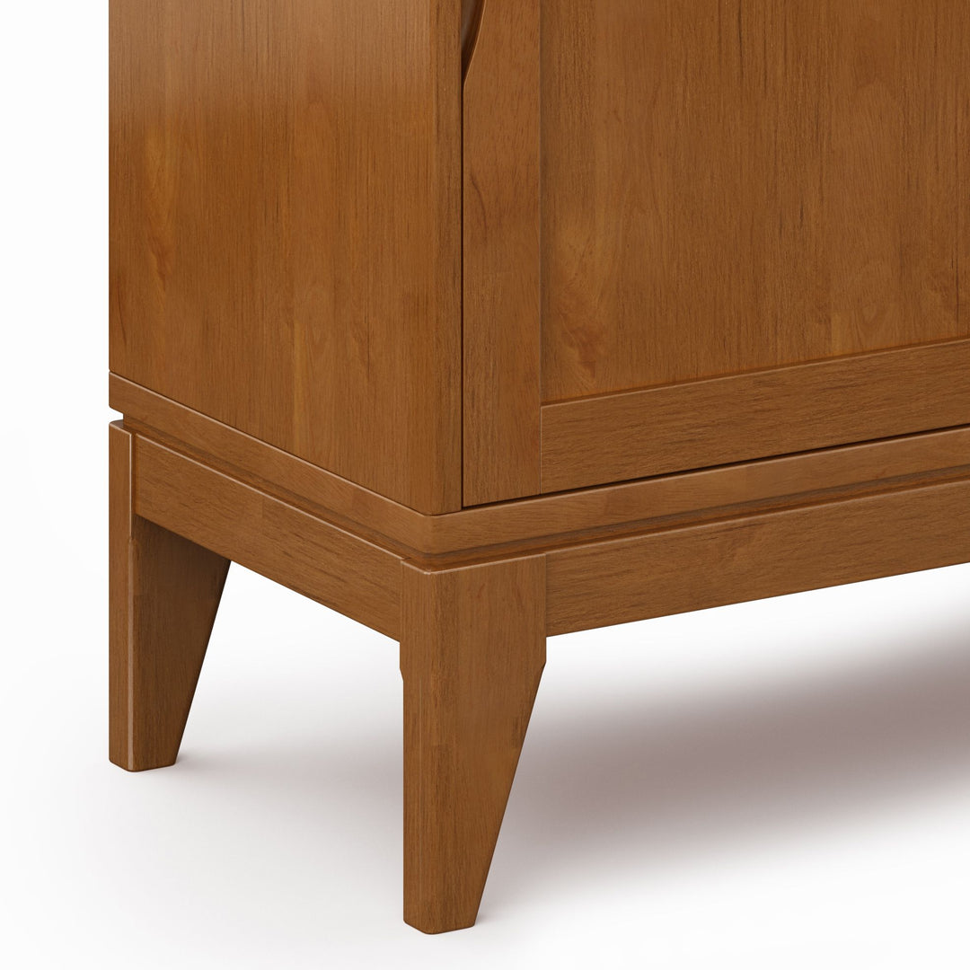 Harper - Low Storage Cabinet - Teak Brown