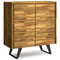 Lowry - Medium Storage Cabinet - Distressed Golden Wheat
