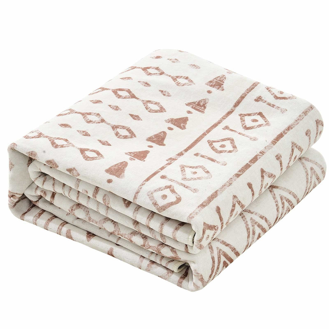 Large Area Rug 5 x 8 ft Anti-Skid and Tear-Resistant Floor Mat Modern Beige