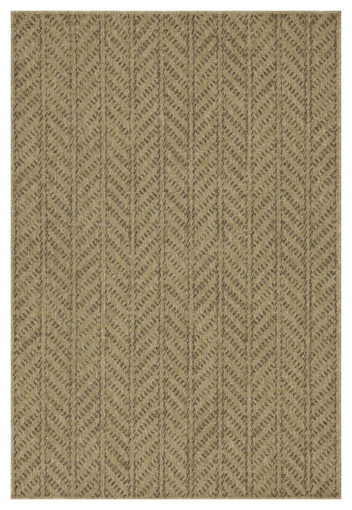 Earth GC_NTL1013 Jute/Mocha 7 ft. 10 in. x 10 ft. 3 in. Indoor/Outdoor Area Rug