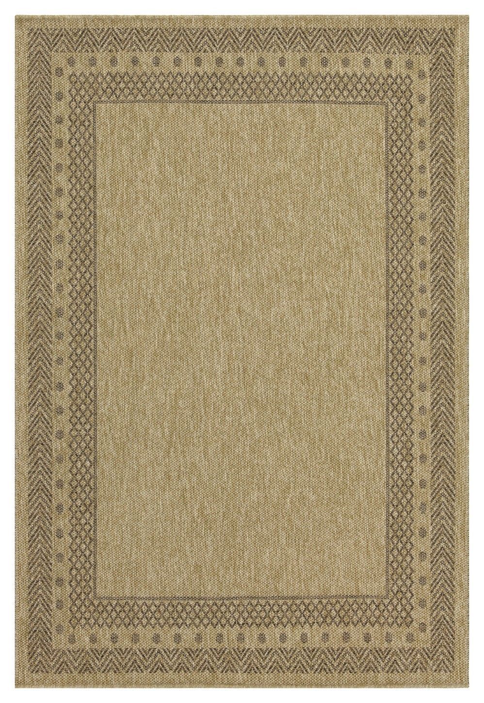 Earth GC_NTL1007 Jute/Mocha 7 ft. 10 in. x 10 ft. 3 in. Indoor/Outdoor Area Rug