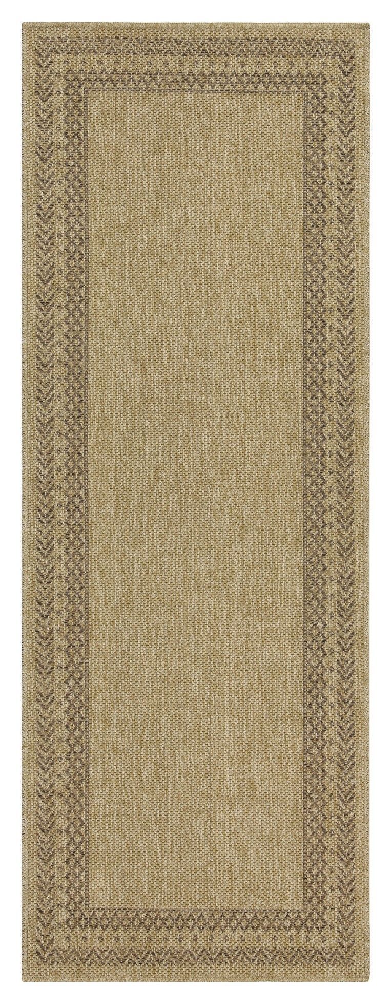 Earth GC_NTL1007 Jute/Mocha 7 ft. 10 in. x 10 ft. 3 in. Indoor/Outdoor Area Rug