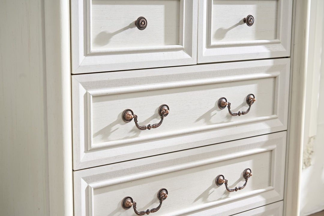 7 Drawer Dresser Chest for Bedroom with Wooden Base and Riser Trim, Wooden Rustic Rustic Chest of Drawers, Storage Dresser for Bedroom, Living Room