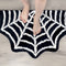 Spider Web Fluffy Area Rug – Halloween Themed Absorbent Mat | Non-Slip Bathroom or Entryway Decor | Trufairs