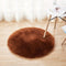 Fluffy Round Imitation Wool Area Rug – Plush Modern Cozy Accent | Living Room & Bedroom Carpet | Trufairs