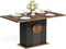 Rectangle Dining Table, Wooden Dining Set,  Wooden Furniture with  Heavy Duty Base | Trufairs