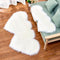 Heart Faux Sheepskin Plush Rug – Soft Cozy Accent for Girls | Bedroom & Home Decor Carpet | Trufairs