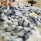 Ultra-Soft Faux Rabbit Fur Bubble Blanket – Plush Reversible Warmth | Cozy Throw Blanket | Trufairs