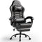 Heavy-Duty Ergonomic Gaming Chair – Adjustable Leather Computer Chair for Adults & Heavy People | Office & Gaming Desk Chair | Trufairs