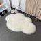 Cloud Plush Faux Fur Rug – Whimsical Soft Accent | Bedroom & Nursery Washable Decor | Trufairs