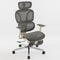 Full Mesh Ergonomic Office Chair – Adjustable Headrest, 3D Armrests, Footrest & Hanger | Professional Mesh Desk Chair | Trufairs