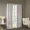 Ogee Knitted Jacquard Total Blackout Curtain Panel(Only 1 Pc Panel)