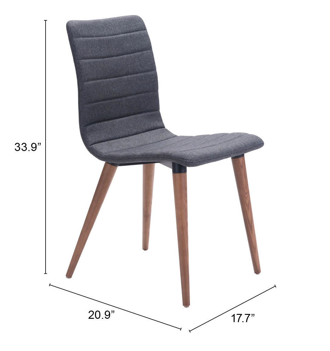 Jericho Dining Chair Gray