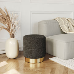 Eureka Ottoman Dark Gray