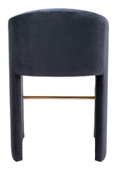 Emas Barstool Midnight Gray