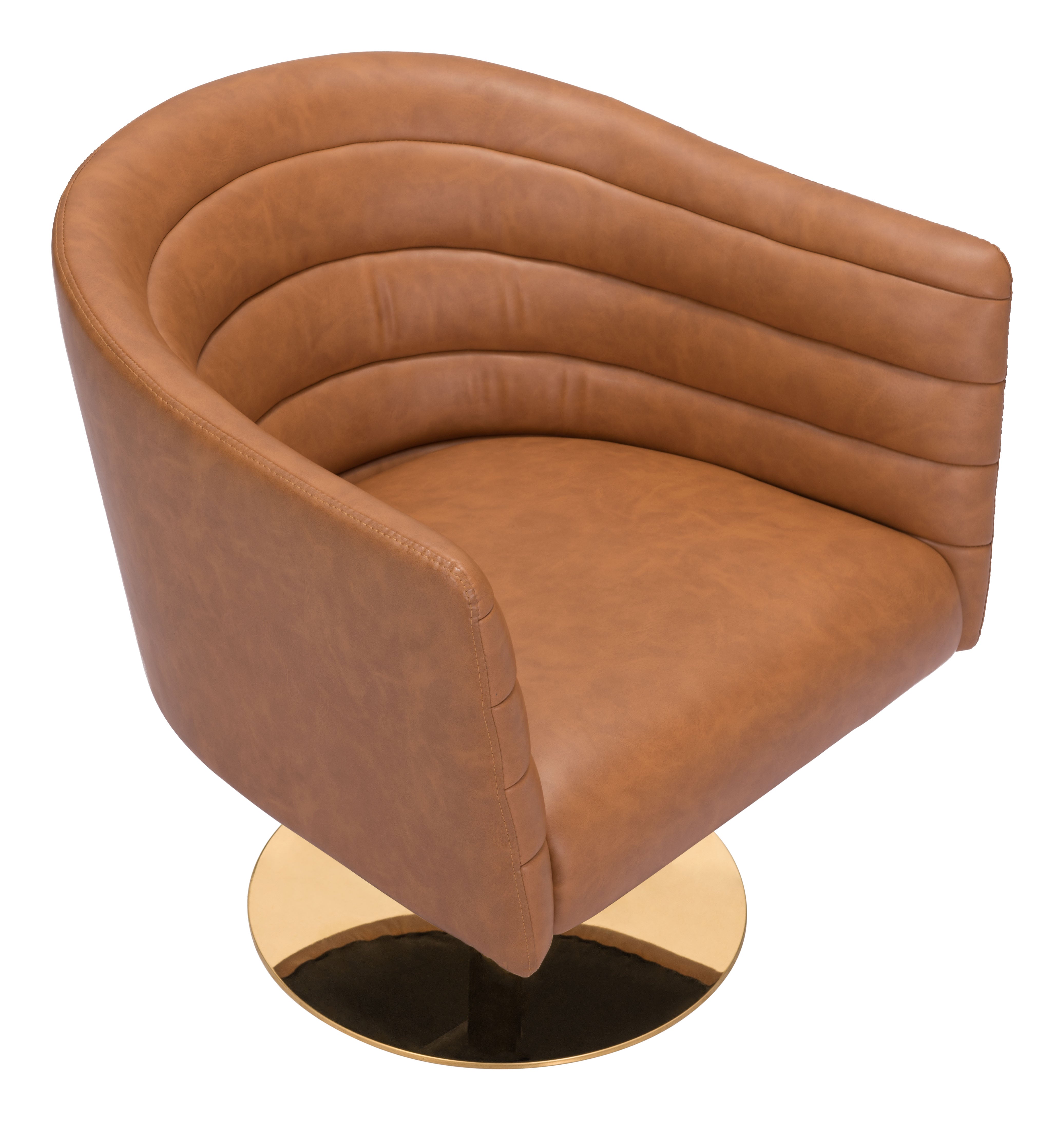 Justin Accent Chair Brown