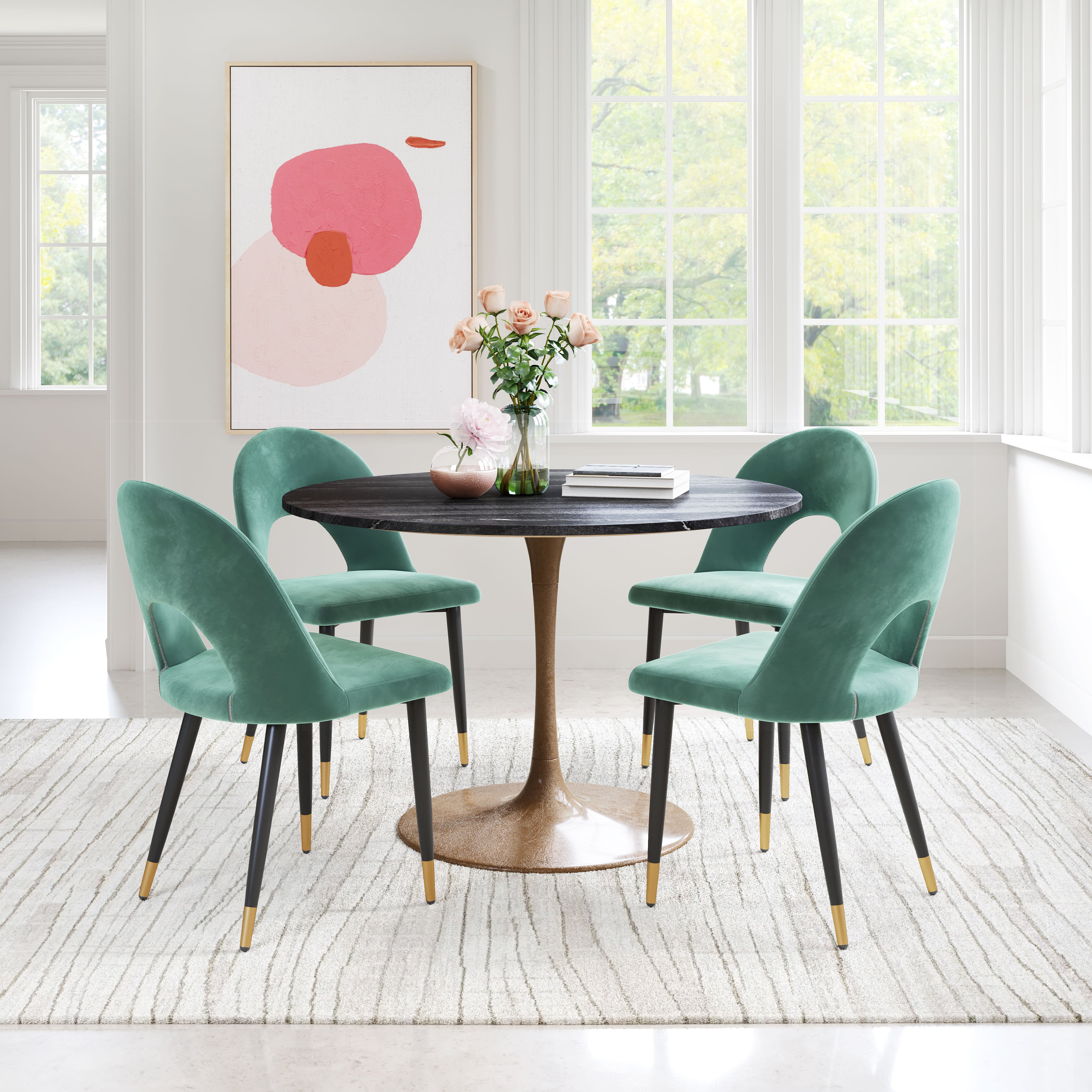 Menlo Dining Chair Green