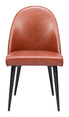 Silloth Armless Dining Chair Brown