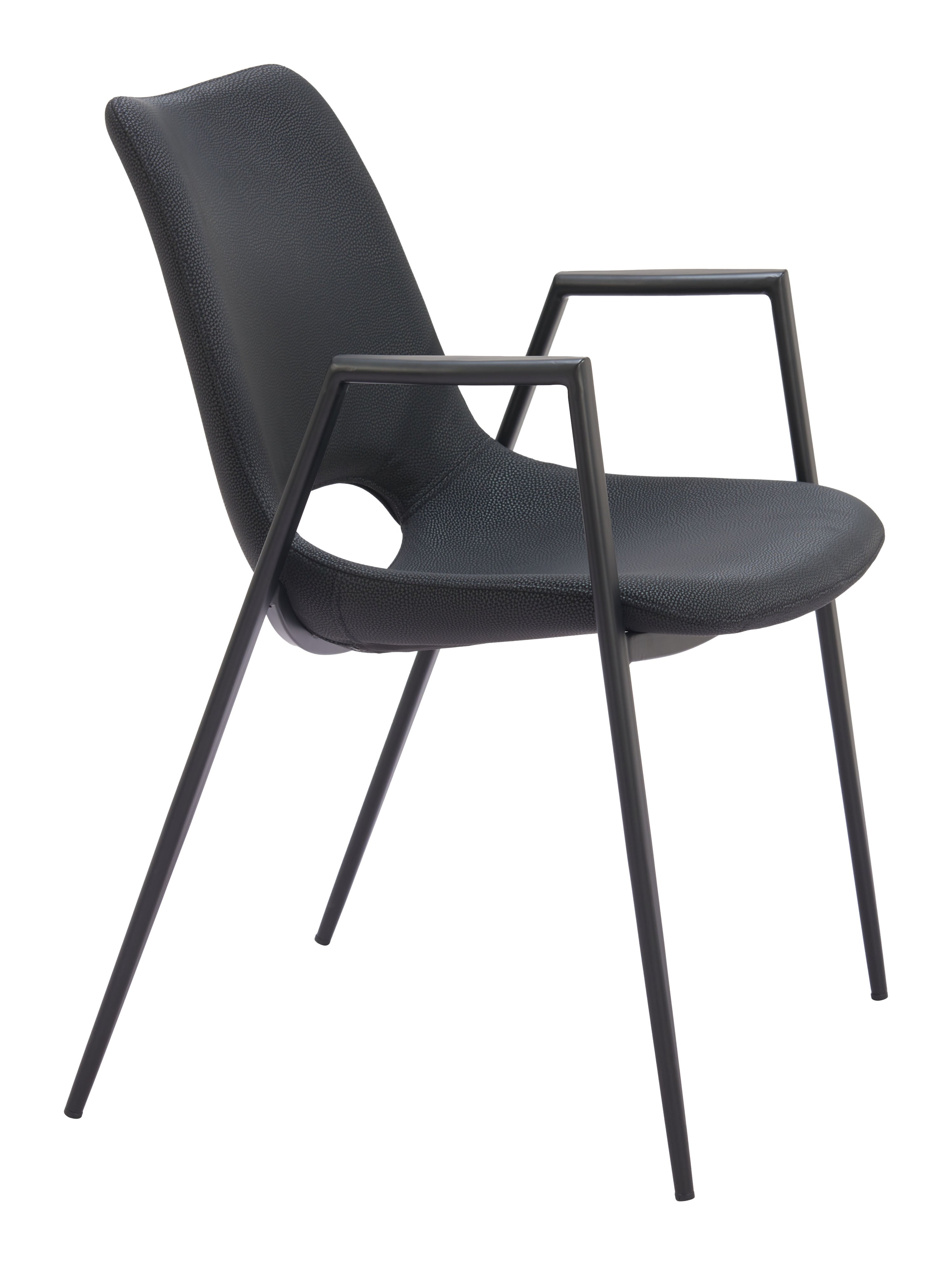 Desi Dining Chair (Set of 2) Black