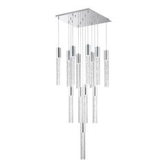 Sparkling Night Cylinder Chandelier 13 Light