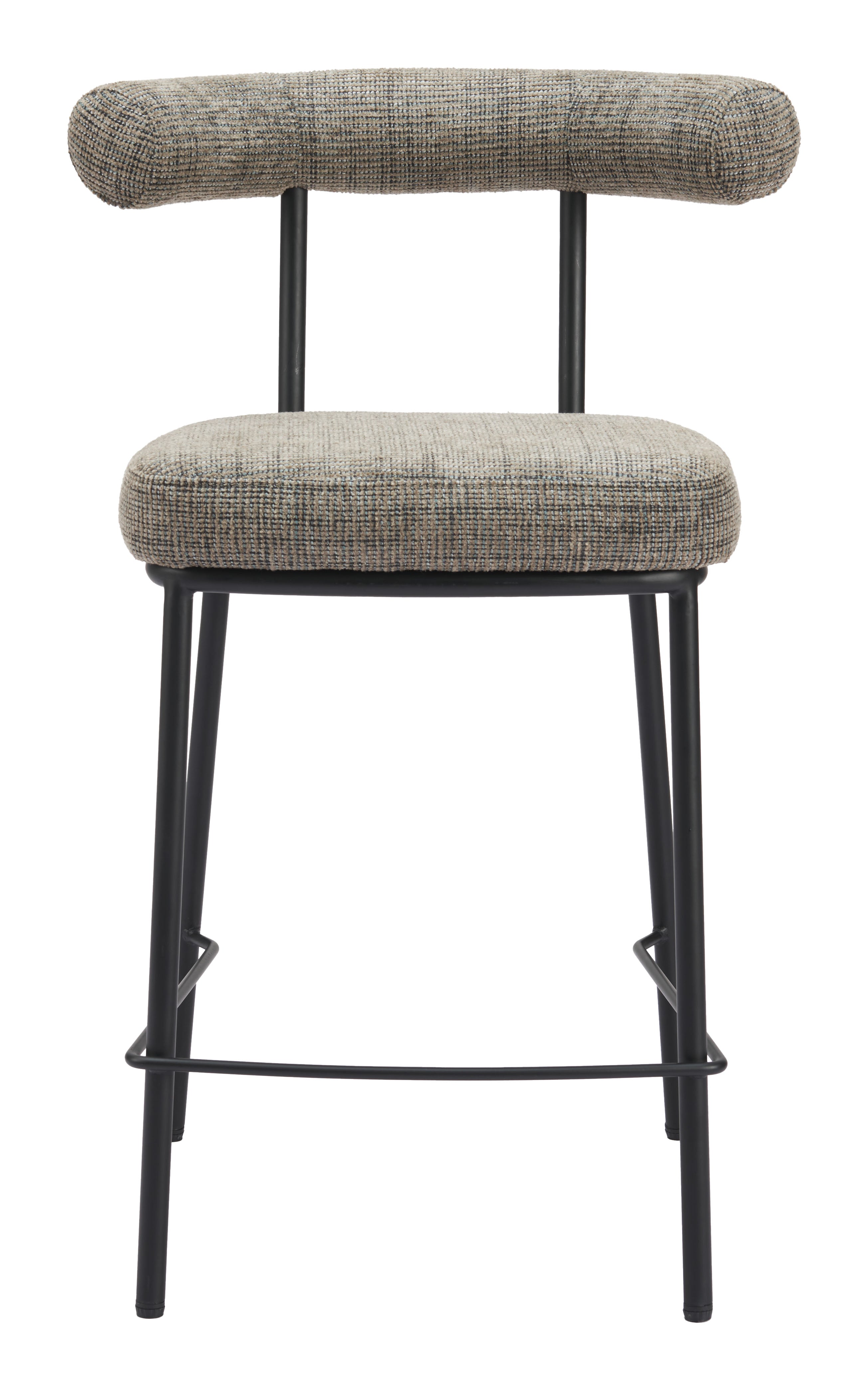 Kede Counter Stool Green Tweed