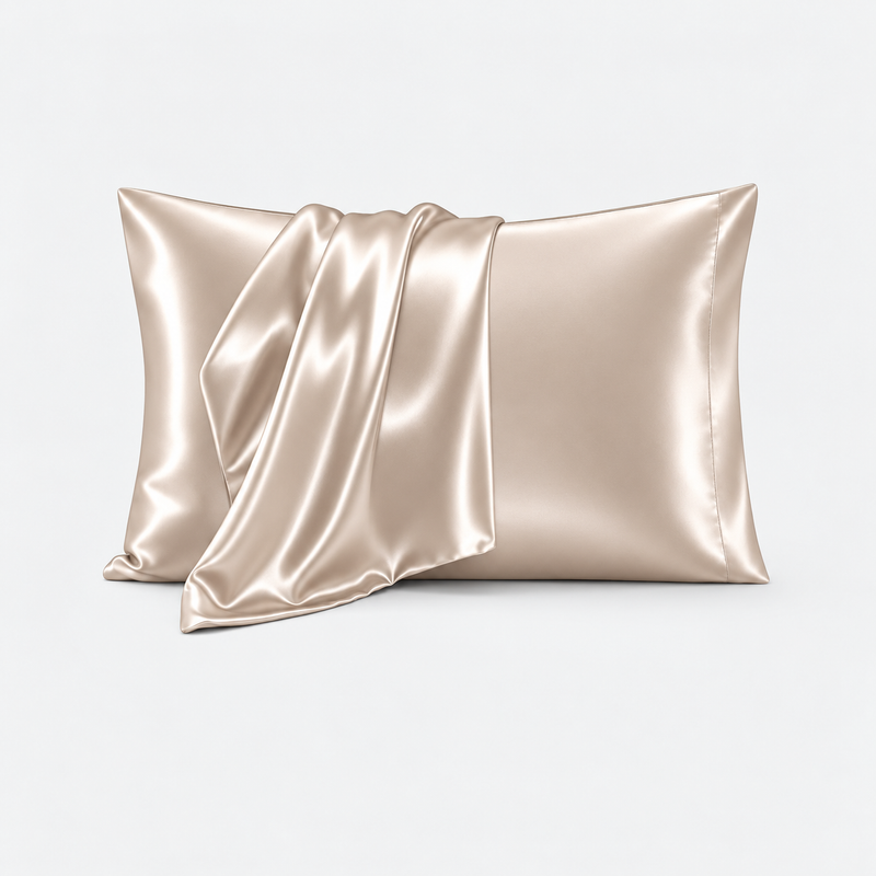 Pillowcases, Set of 2 – Viscose from Bamboo or Polyester Satin