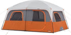 8-10 Person Instant Cabin Camping Tent with Room Divider & Rainfly - 1